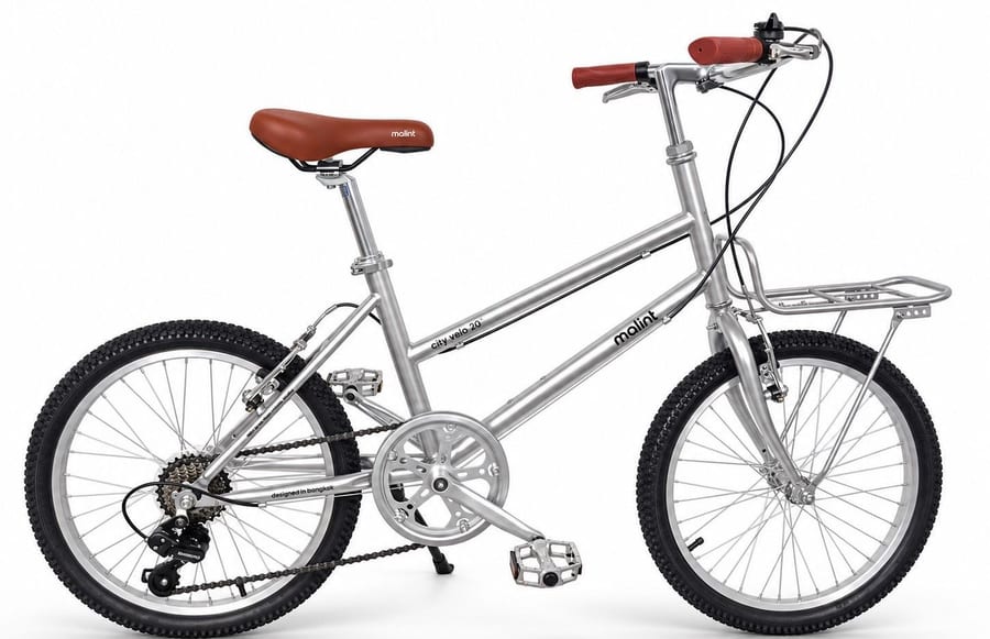 City Velo in silver, drive side
