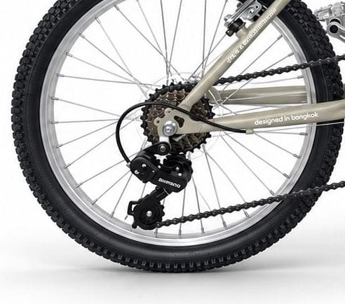 Shimano rear derailleur, freewheel and chain