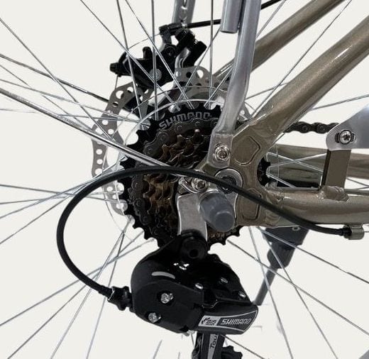 Shimano rear derailleur, cassette and disc rotor