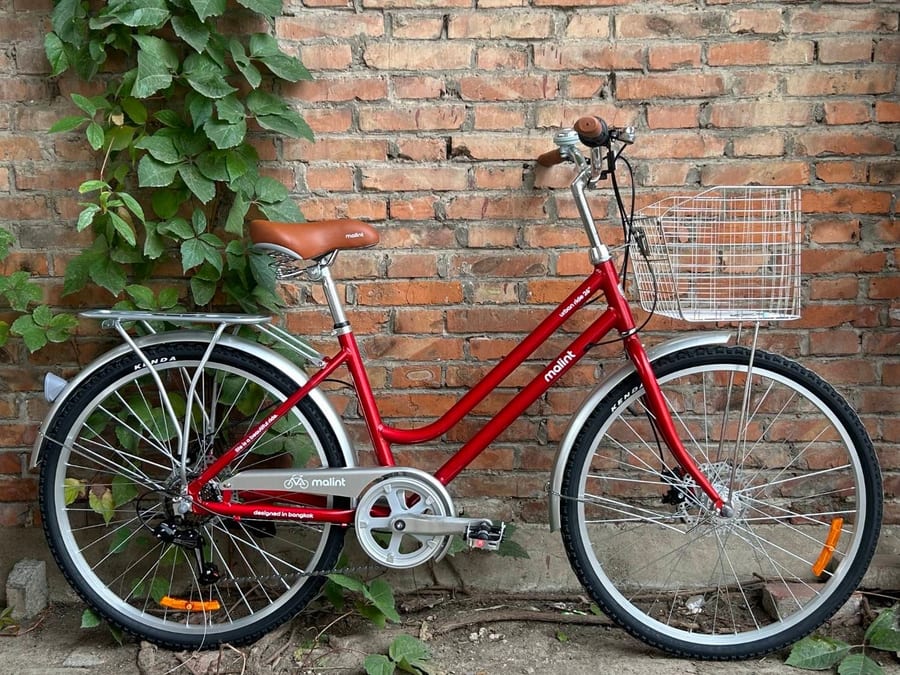 Urban Ride in red, drive side